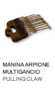 Manina arpione multigancio