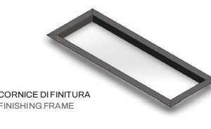 Cornice di rifinitura per buca sollevatore UP TO PAINT SLIM